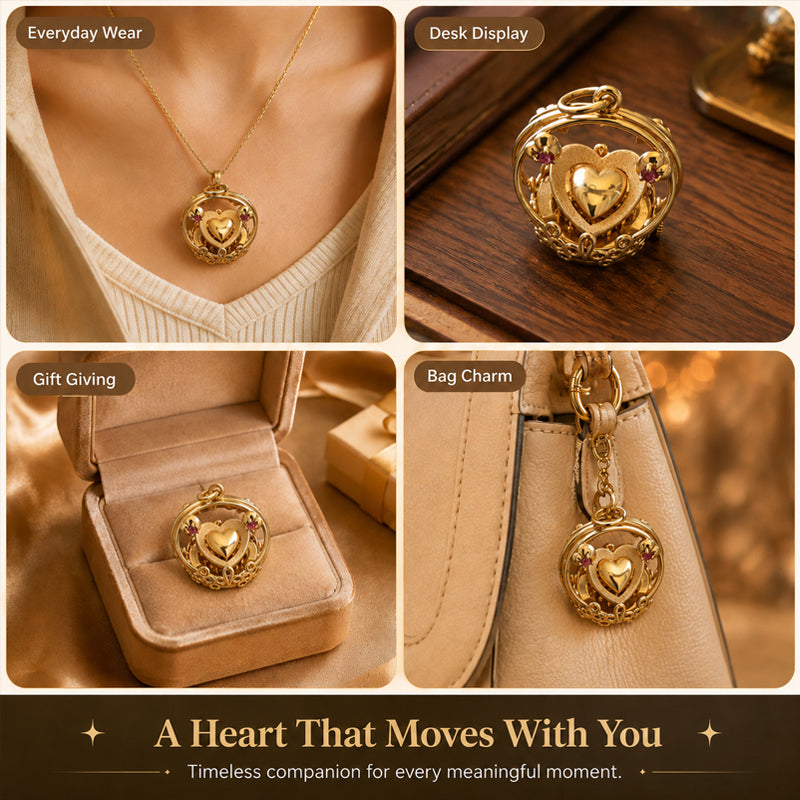 Heartbeat mechanical pendant