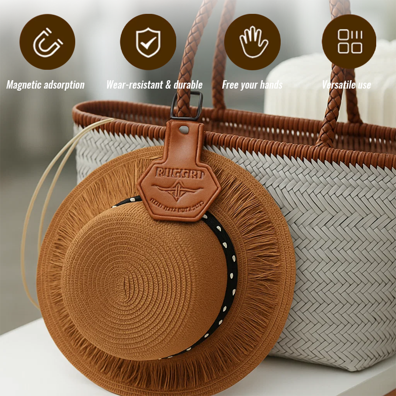 🧢  Handcrafted Magnetic Hat Clip