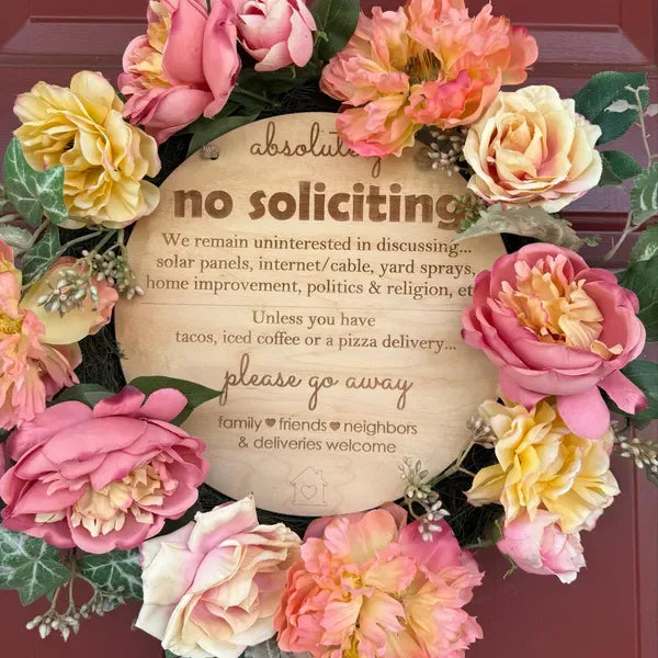 🔥Last Day 49% OFF🔥 Funny No Soliciting Sign