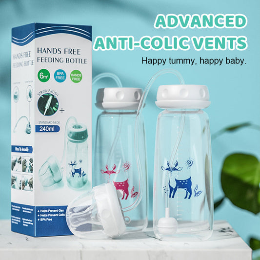 Hands-Free Baby Bottle🍼