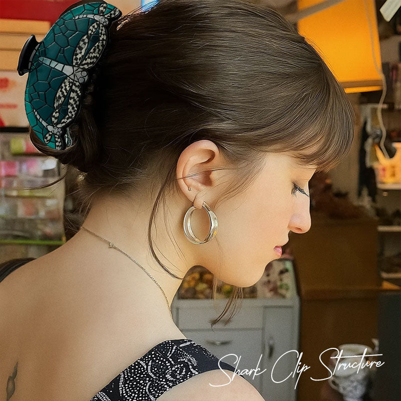 Retro painted style hair clip | New Arrival