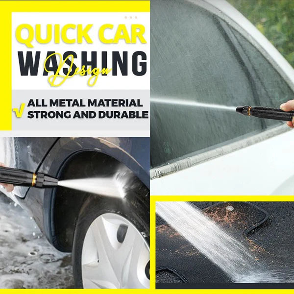 🚿 50% OFF for a limited time! 💧 Pressure washer – Ideal for car washing and gardening, 10 times more powerful, multiple adjustable settings ⚡