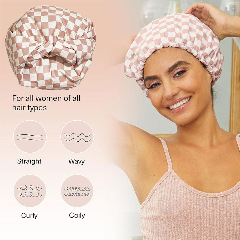 Fashionable Waterproof Long Shower Cap