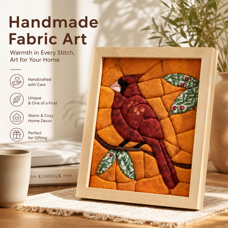 🔥Limited-Time Offer 49% OFF🔥 No-Sew & Cut-Free Fabric Mosaic Wall Art DIY Kit with Frame