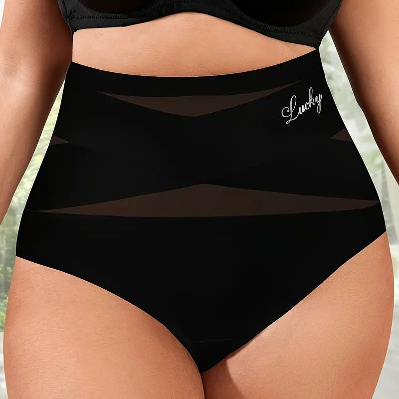 Large Size High Waist Tummy Control Briefs