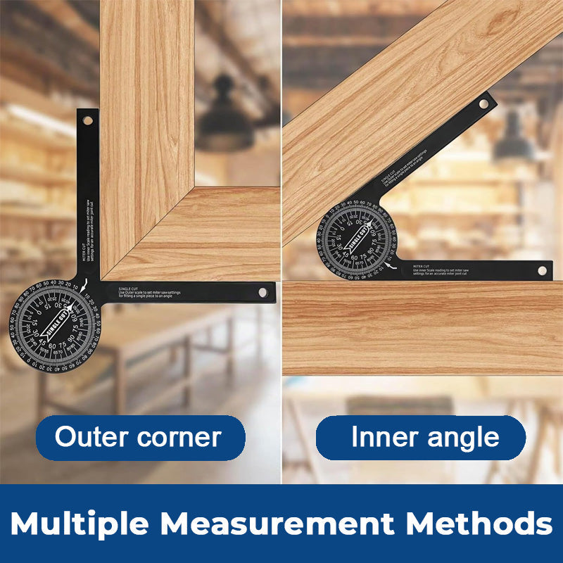 📐 Multi-Angle Measuring Ruler | Adjustable Angle Positioning Tool