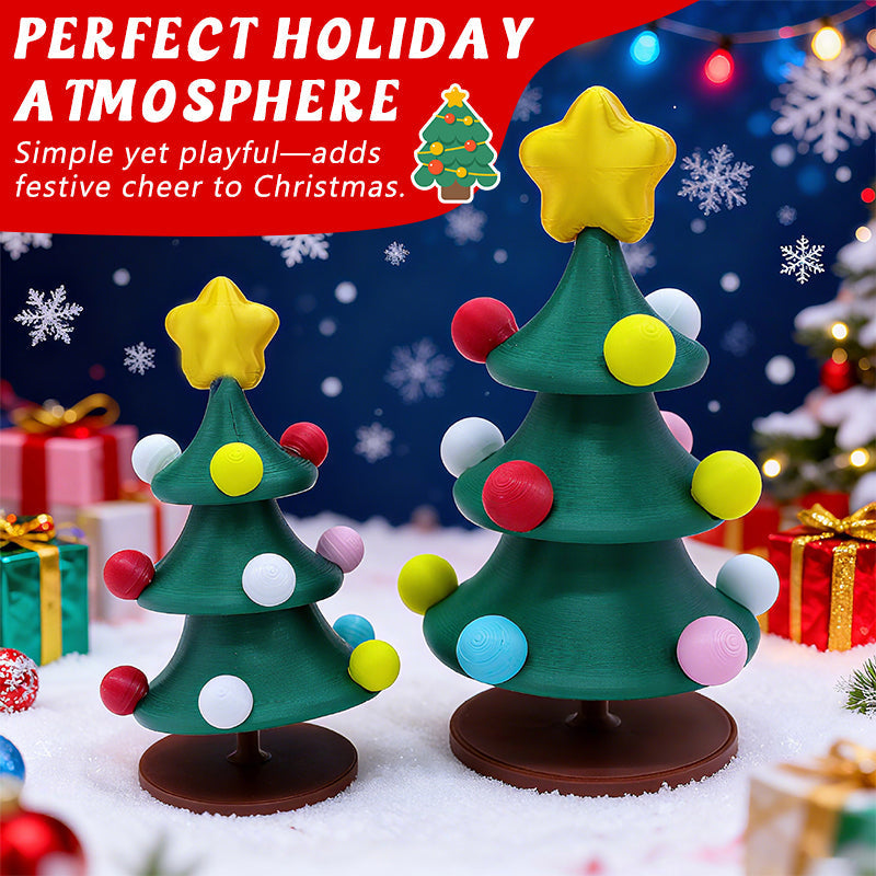 🎄 3D-printed swinging Christmas tree