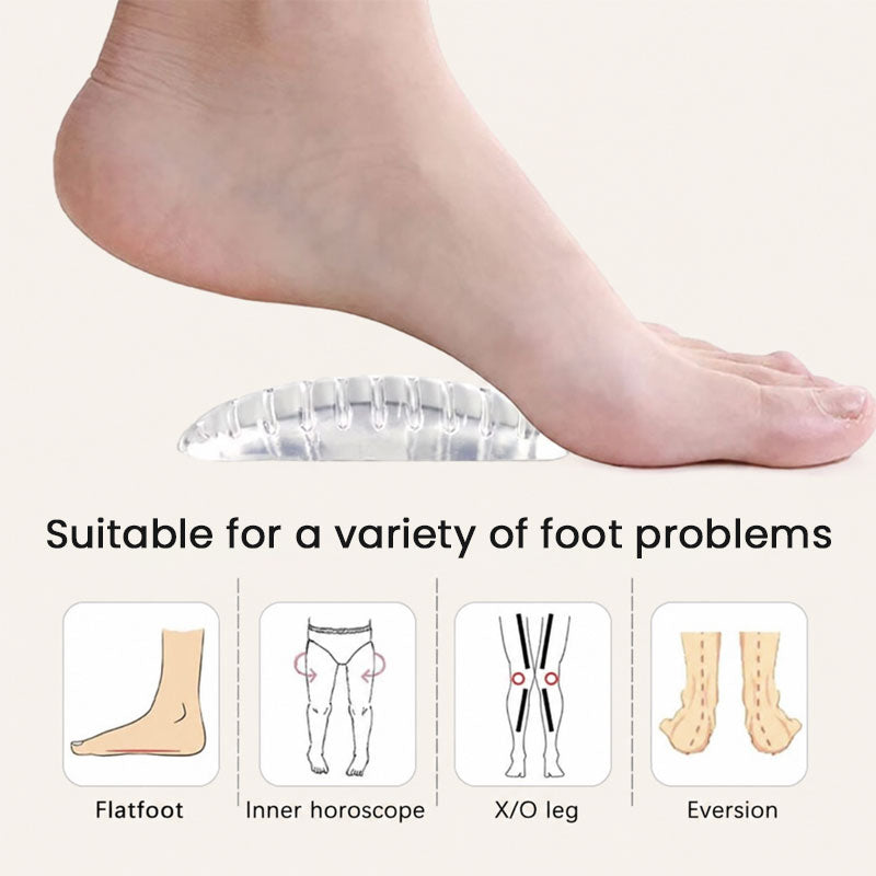 Clear Silicone Arch Support Pads