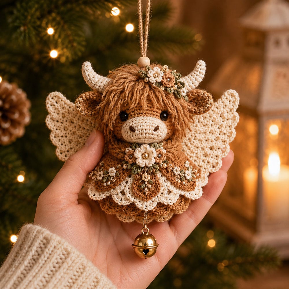 🔥Animal Angel Crochet Ornament DIY Kit
