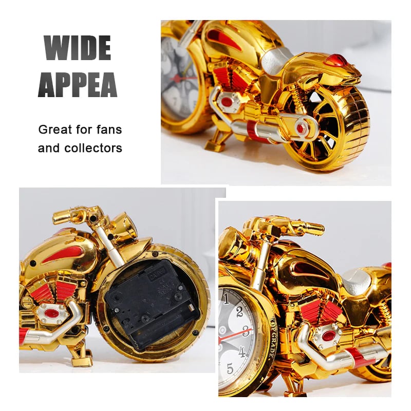 Creative Motorcycle Alarm Clock