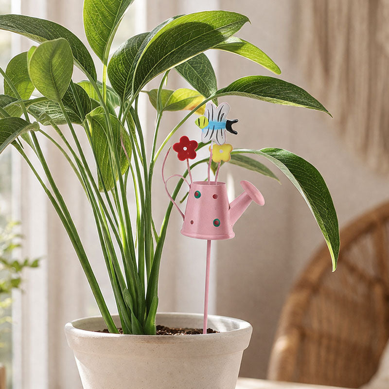 🌸 Colorful Metal Garden Stake Decor