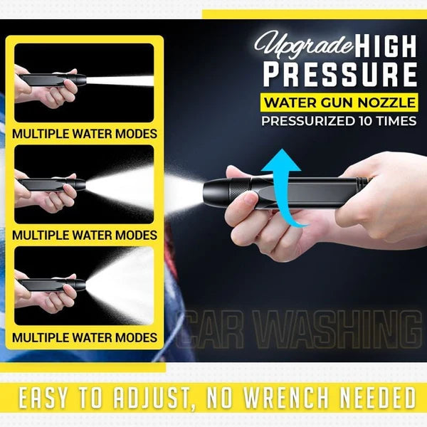 🚿 50% OFF for a limited time! 💧 Pressure washer – Ideal for car washing and gardening, 10 times more powerful, multiple adjustable settings ⚡