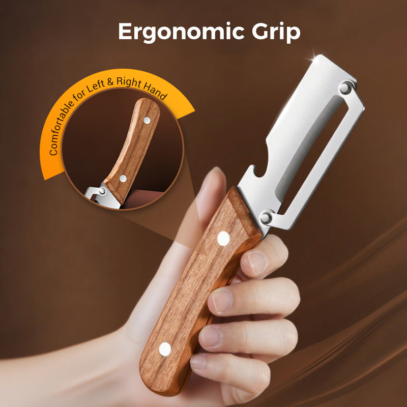 🥕 BUY 2, GET 1 FREE! 🔥 Multifunctional vegetable peeler for the kitchen – stainless steel blade, ergonomic handle, and perfect for fruits and vegetables ✨