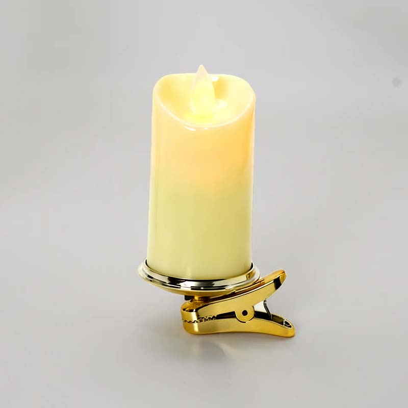 🔥LED Festival Clip Candle in Cone Shape