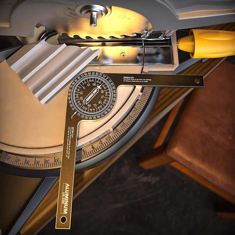 📐 Multi-Angle Measuring Ruler | Adjustable Angle Positioning Tool