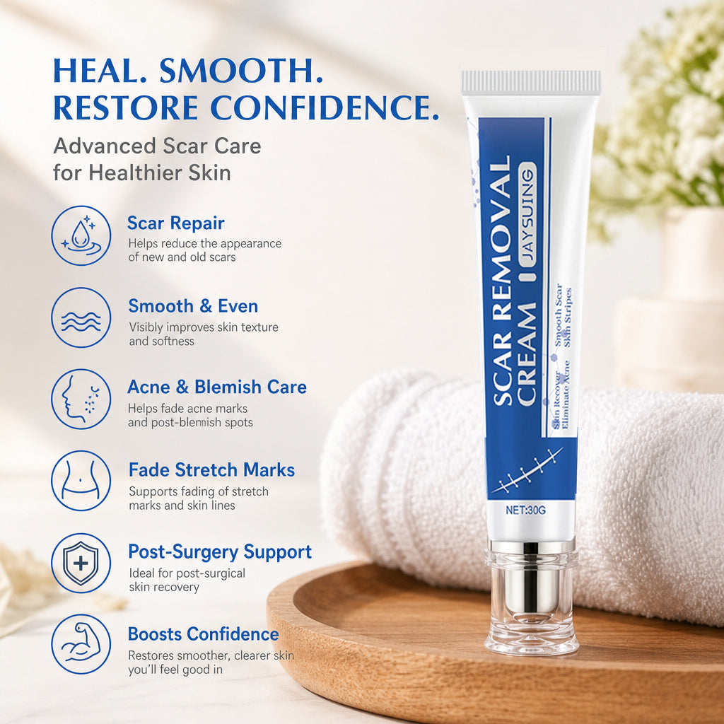 Jaysuing Skin Care Cream Smoothing Skin Repair Cream Silicone Gel Repair Cream