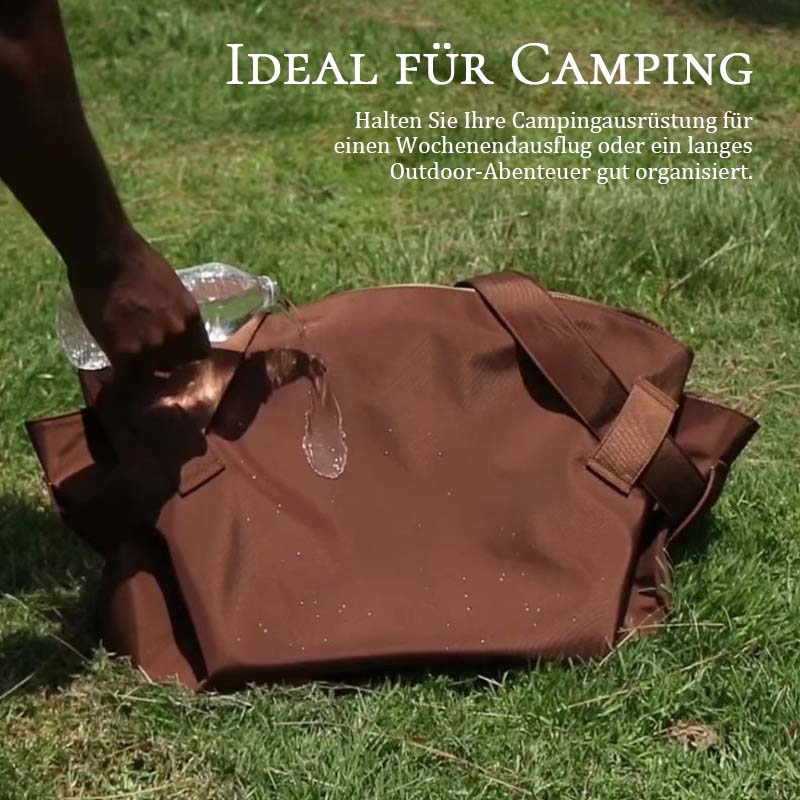 Large-capacity travel and camping storage bag, shoulder bag and crossbody bag