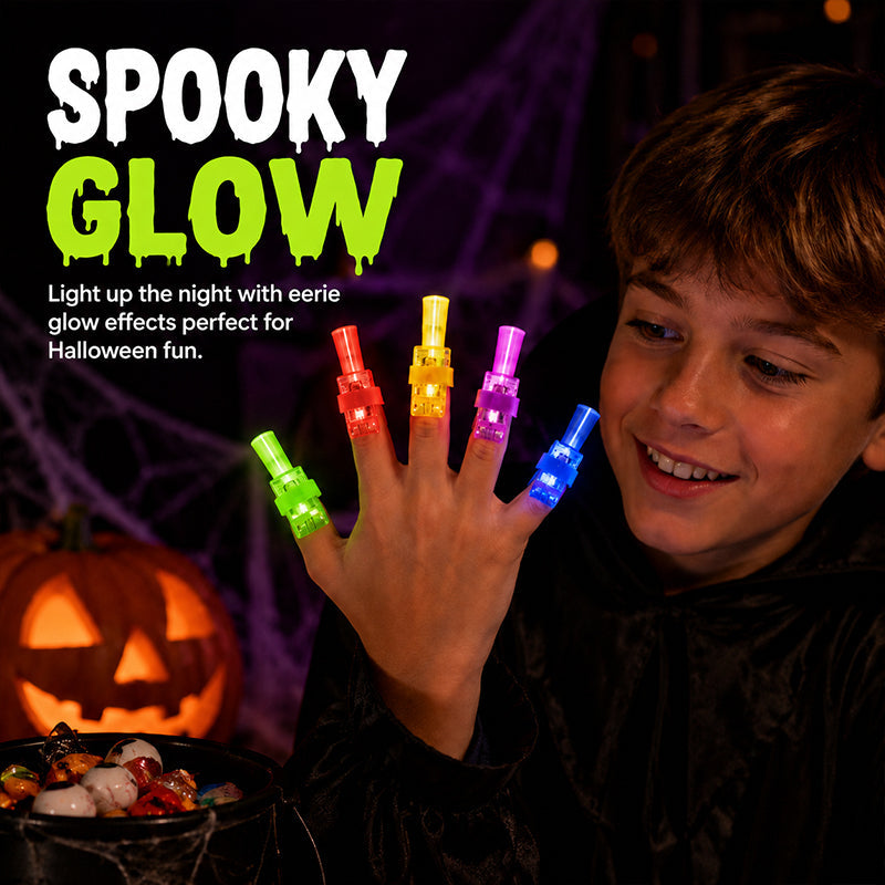 🎃 Halloween Projection Finger Light