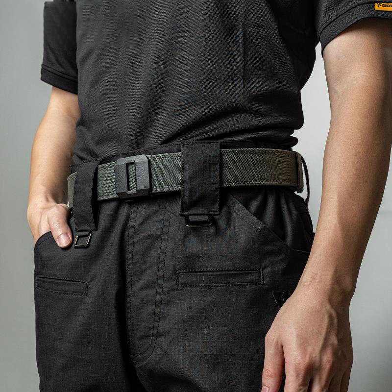 Men's 47.24 inch adjustable tactical belt