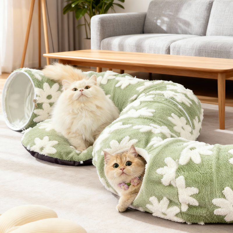 🐾 Lesure Cat Tunnel Bed