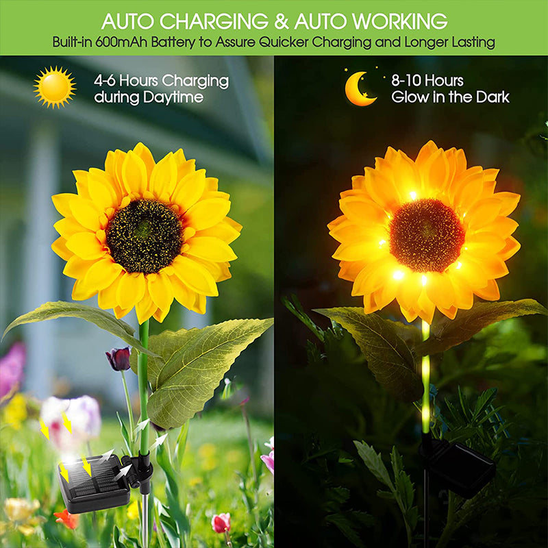 Sunflower Garden Lawn Lamp