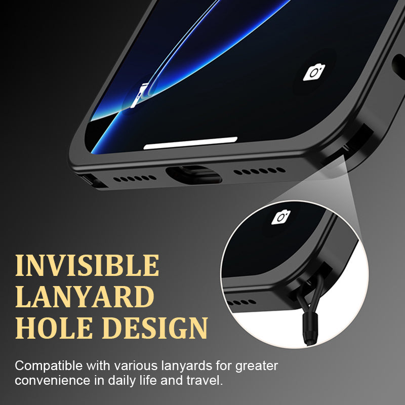 Metal Lens Aluminum Alloy Frame Mobile Phone Case