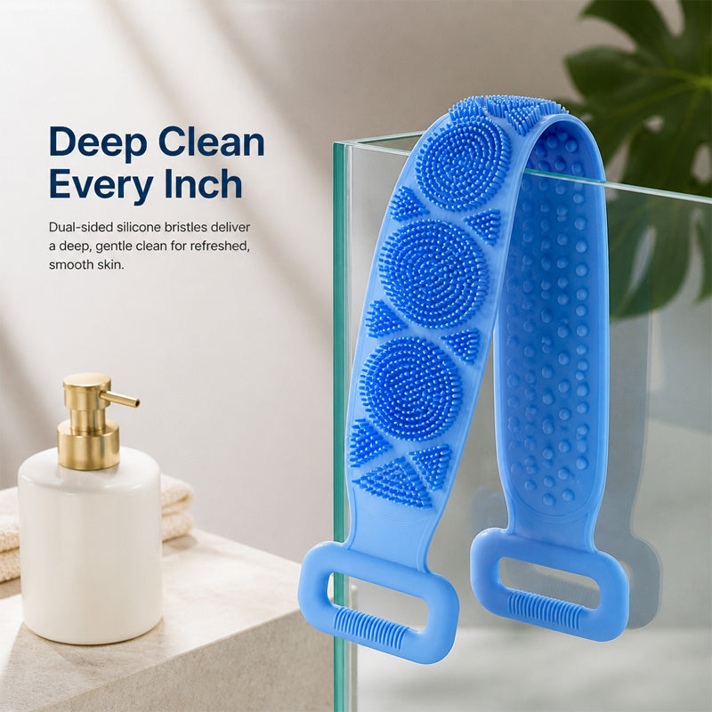 Silicone Back Scrubber for a Refreshing Clean