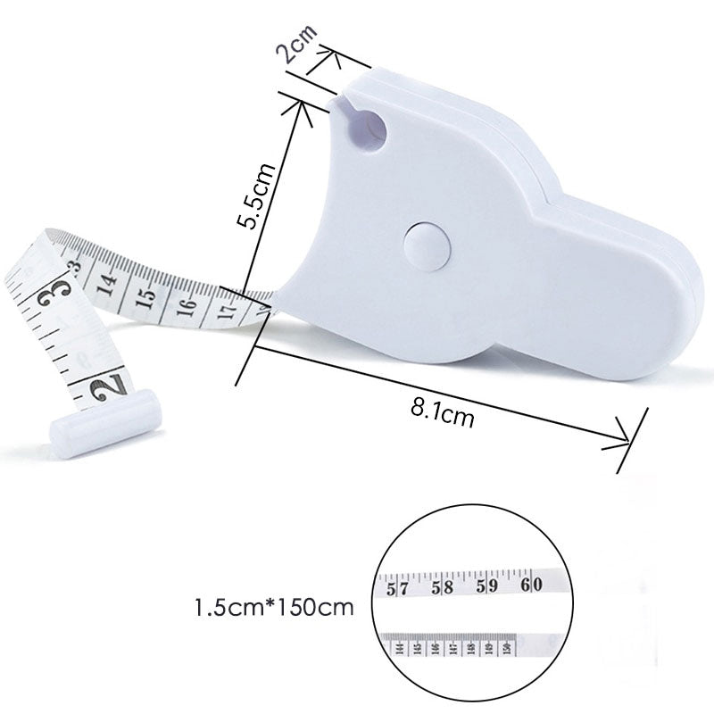 Retractable Fitness Tape Measure