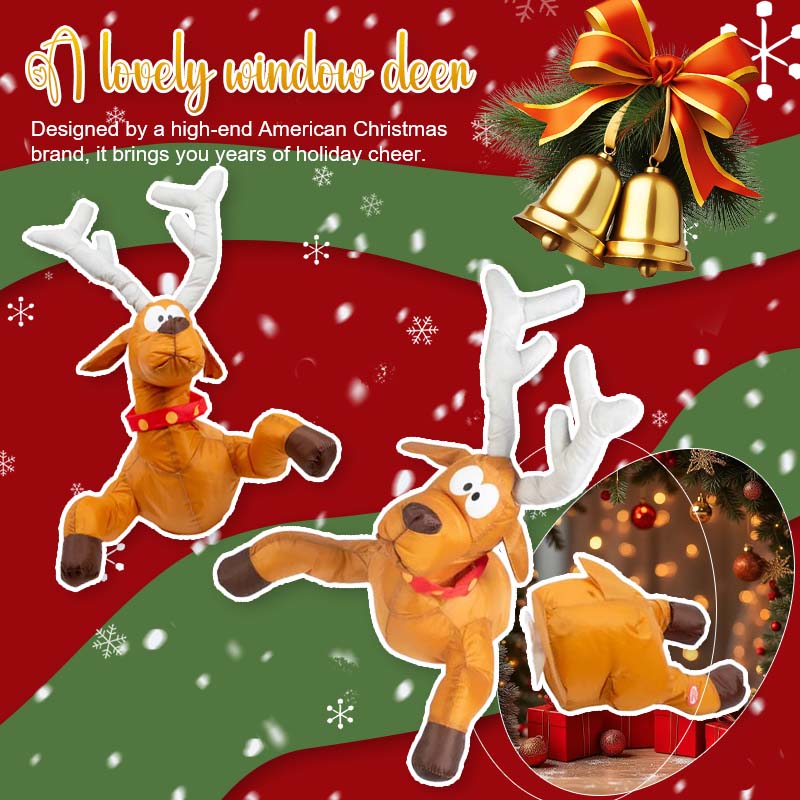 Crashing Reindeer and Santa Claus Set