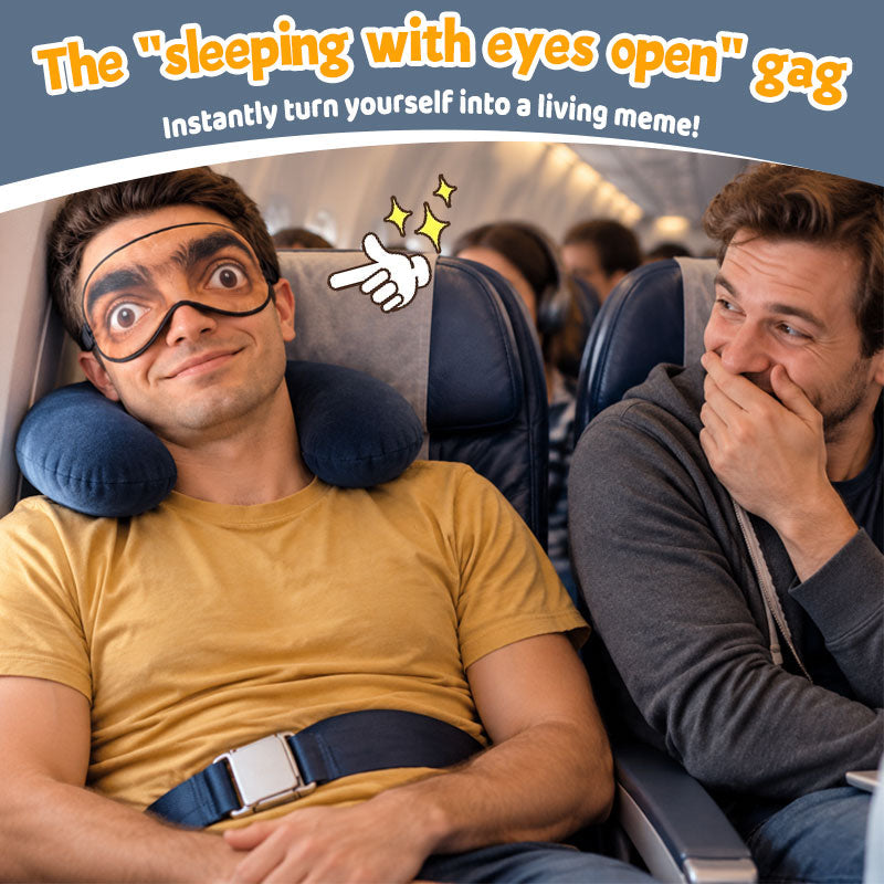 Funny Open-Eye Sleep Mask