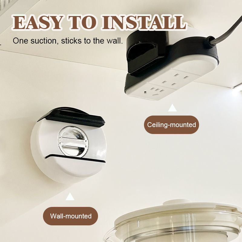 Suction Cup Power Strip Holder