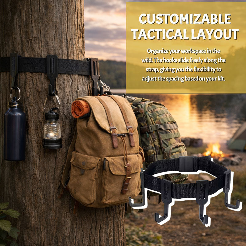 🌲 The Wilderness Rack: Tree-Mount Gear Organizer