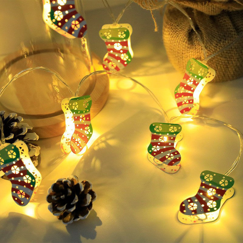 🎄 Christmas Led Iron Decorative Light String