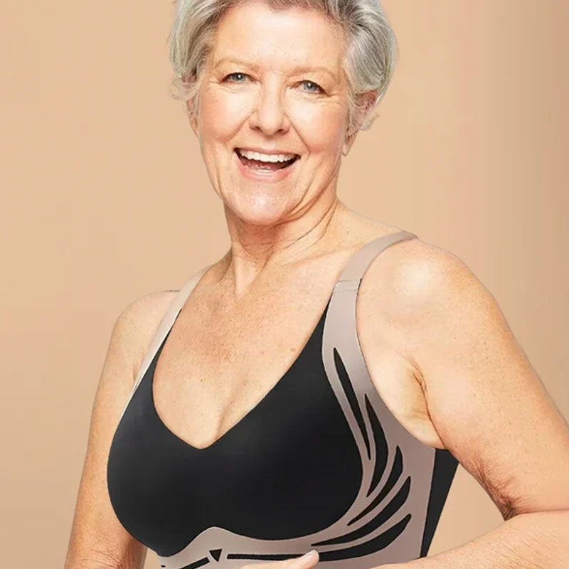 🎁 Super gather bra | Wireless Push-up Bra👍No more sagging breasts