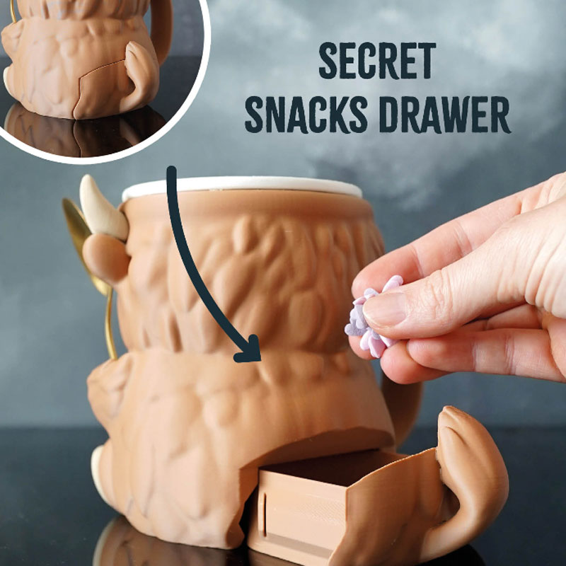 Ferdinand Highland Cow Ice Cream Pint Holder