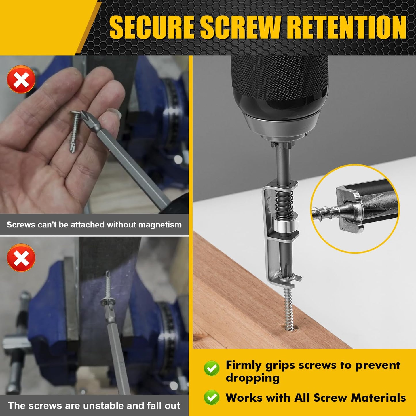 Spring Screw Fixing Drill Bit|2 PCS
