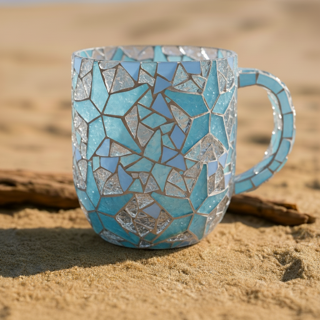 🌊Coastal Mosaic Mug Collection