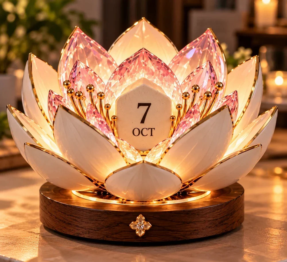 ⭐2026 UK Sale: Up to 50% OFF -✨DailyBloom™ – Automatic Blooming Perpetual Calendar