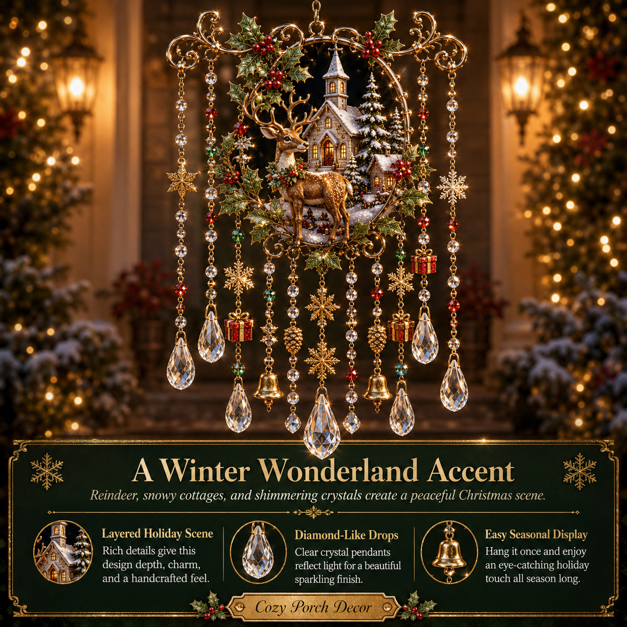 🎁LAST DAY — LIMITED TIME 50% OFF！Magical Christmas Wind Chime