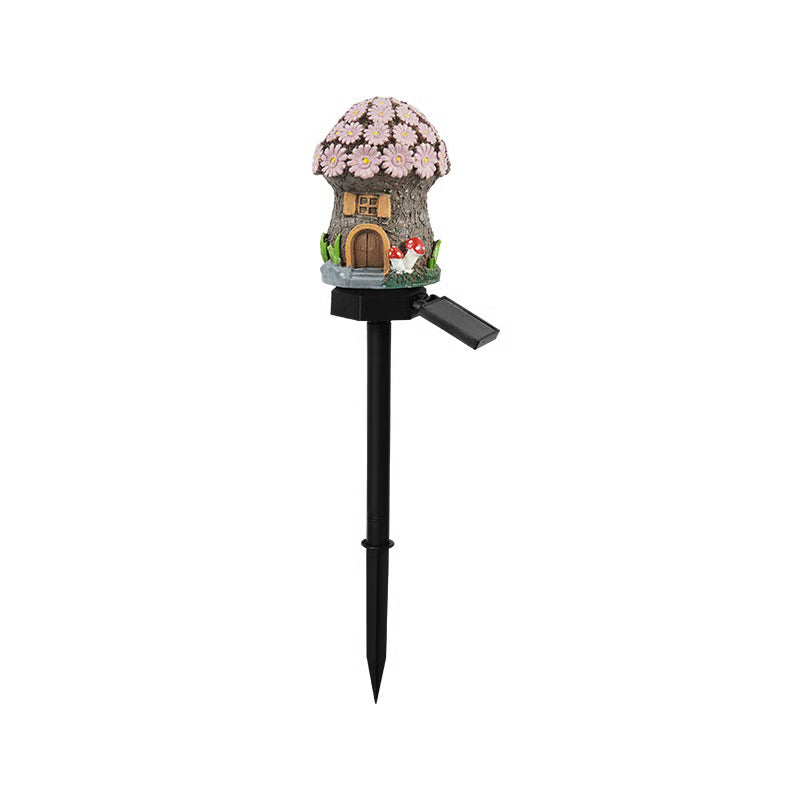 🏆Limited Time Sale 49% OFF🌙🏡Solar Fairy-Tale Mushroom Cottage Garden Light