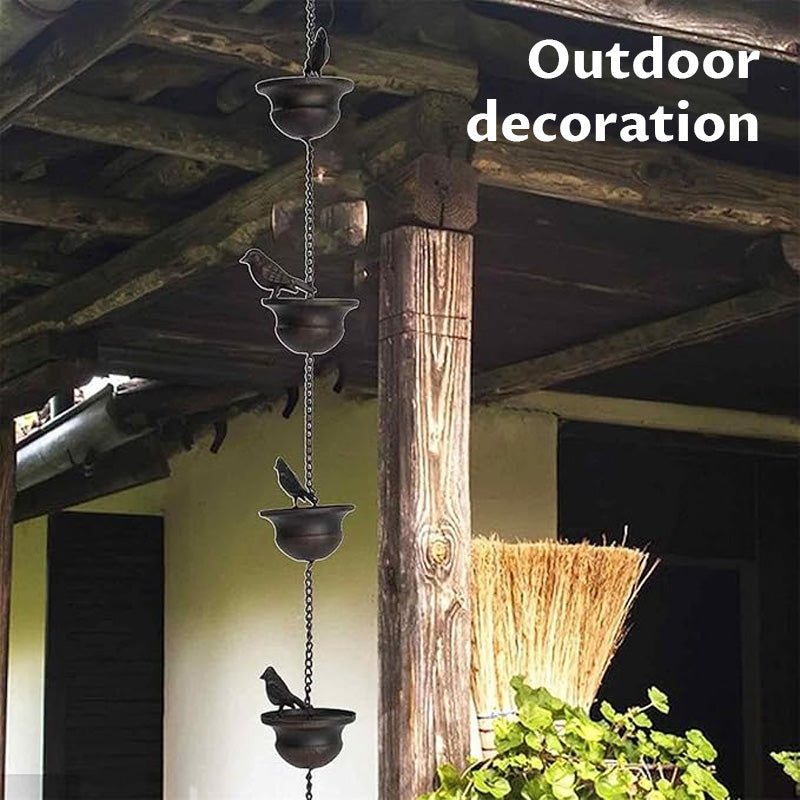 Decorative Bird Rain Chain