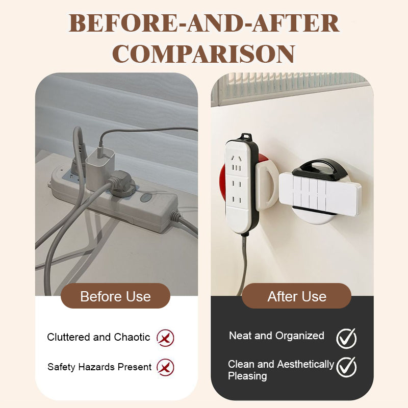 Suction Cup Power Strip Holder
