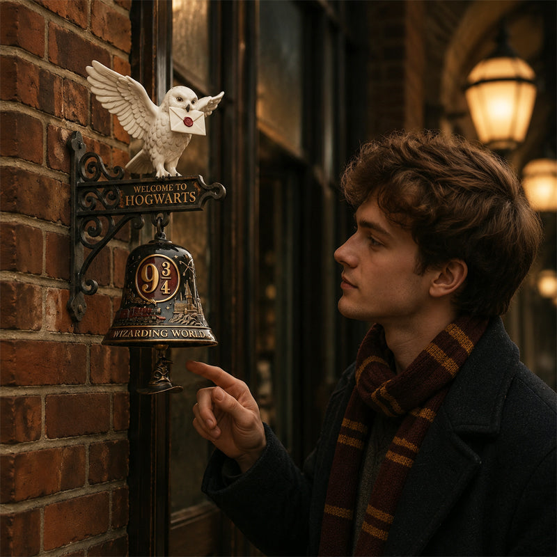 🦉 🔔 Enchanted Owl   Door Bell — Magical   Platform 9¾ Welcome   Chime