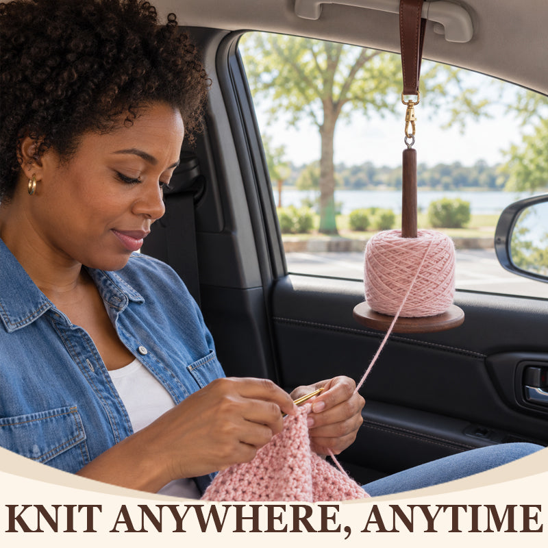 Portable Yarn Holder and Winding Stand