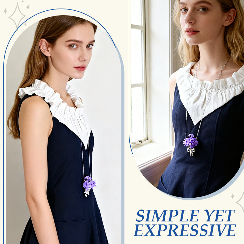 Stylish Creatively Designed Flower Necklace