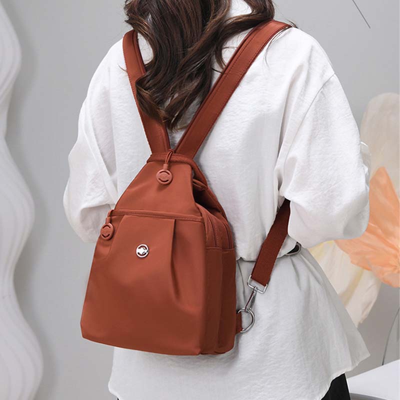 Multi-Functional Nylon Backpack