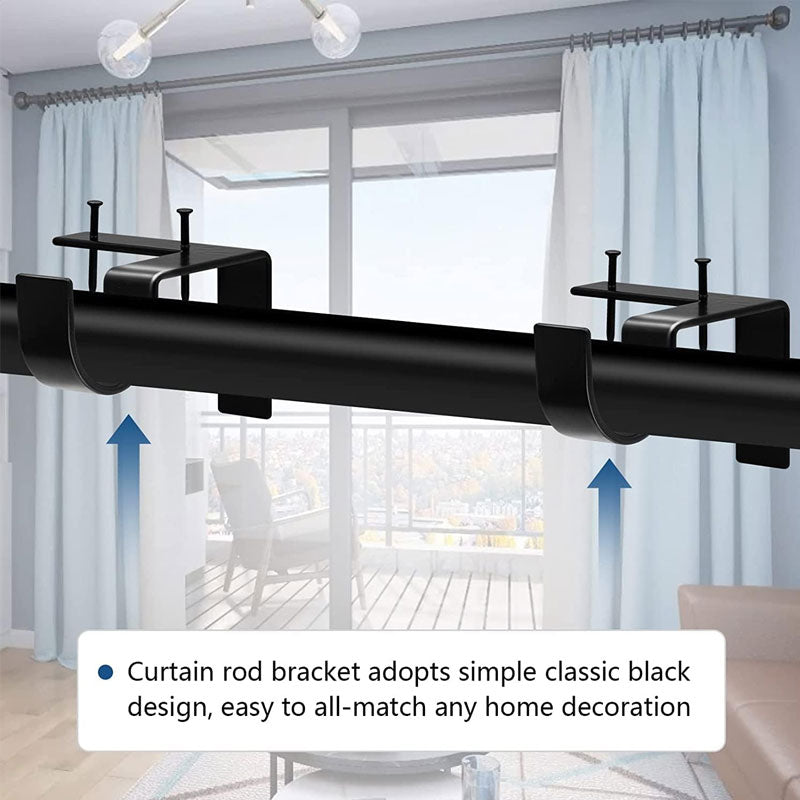 Punch-free Curtain Rod Bracket