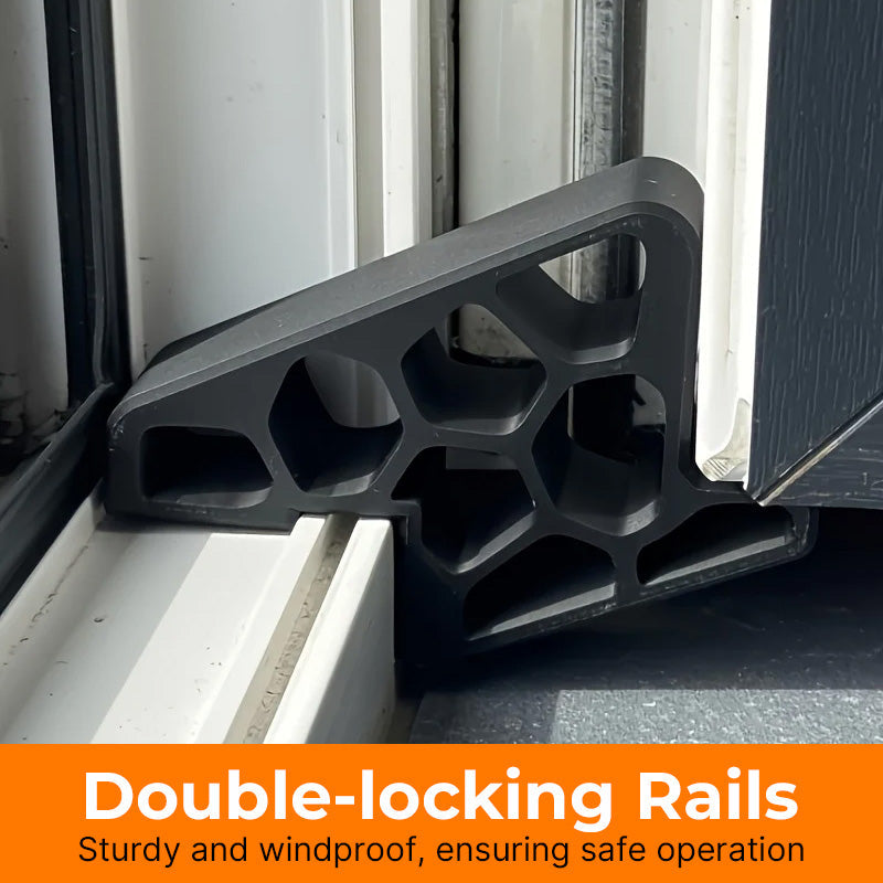 Window Balcony Door Stop With Track Lock