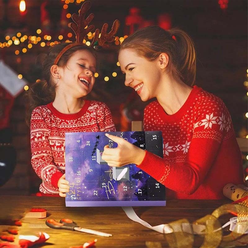 Advent calendar Crystal Healing Stone Set