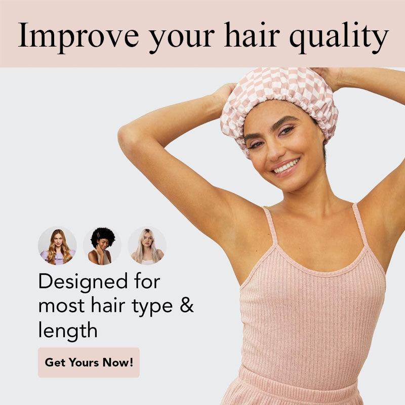 Fashionable Waterproof Long Shower Cap